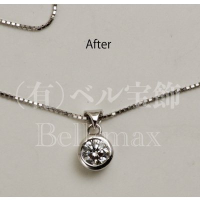 画像4: 【リフォーム例】ダイヤサイドメレリング→ハーフエタニティリング&ペンダント