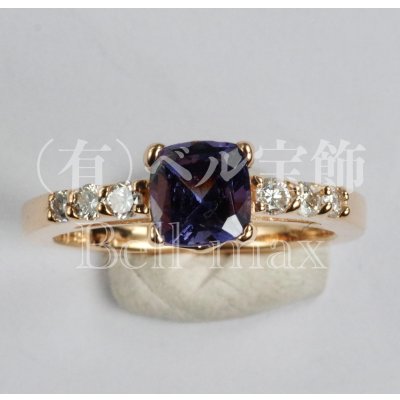 画像3: 【オーダー例】バイオレットスピネルK18PGリング