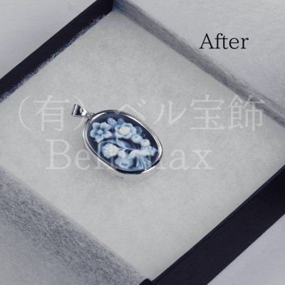 画像4: 【オーダー例】SV925カメオ枠製作