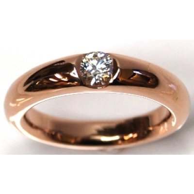 画像1: Ｋ18ピンクゴールドダイヤリングリフォーム加工例