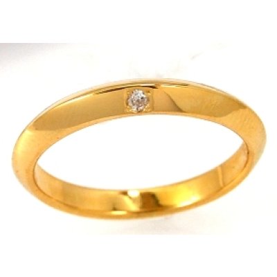 画像1: K18メレダイヤ入りリングオーダー加工例