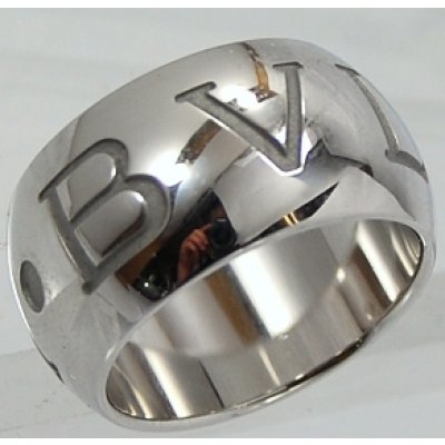 画像1: Ｋ18ＷＧブルガリ　モノロゴバンドリング　サイズ直し例