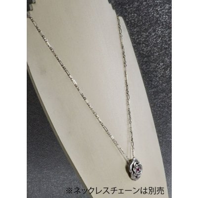画像3: SV925/ルビー ローズペンダントトップ02