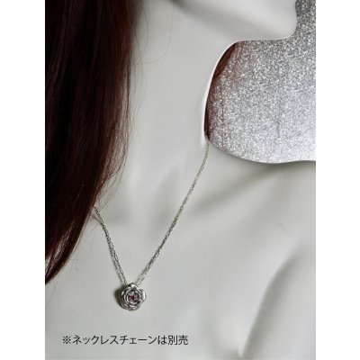 画像4: SV925/ルビー ローズペンダントトップ02