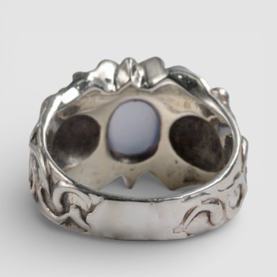 画像4: SV925ブルーカルセドニー オリジナルダリアリング