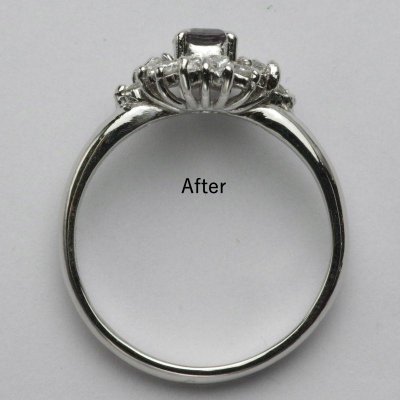 画像6: 【修理例】メレダイヤ紛失・変形リング