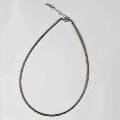 画像4: 【取り寄せ商品】12連ワイヤーネックレス（グレー）