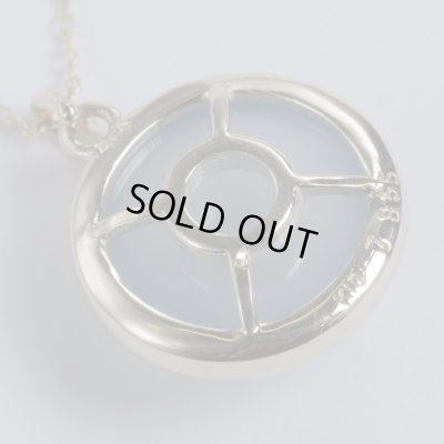 画像5: K10ブルーカルセドニーペンダントネックレス