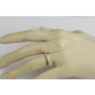 画像6: Pt900ハーフエタニティリング