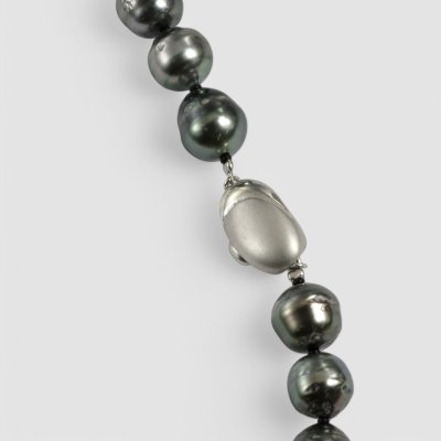 画像4: 黒蝶バロックパール×黒蝶ケシパールネックレス