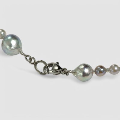 画像3: 黒蝶パール×アコヤパールネックレス