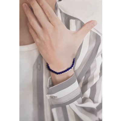 画像7: ラピスラズリ(アフガニスタン産)ブレスレット  12月誕生石