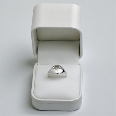 画像8: 【オーダー例】Pt900家紋リング制作