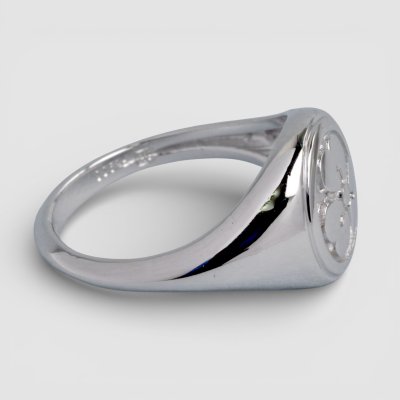 画像5: 【オーダー例】Pt900家紋リング制作