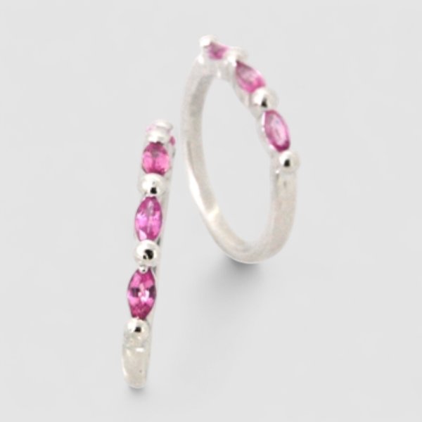 画像3: プラチナ、ピンクサファイアで指輪オーダー制作。 (3)