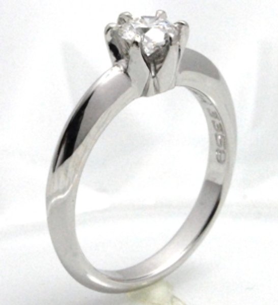 画像2: 【オーダー制作例】ダイヤモンドエンゲージリング(婚約指輪) (2)