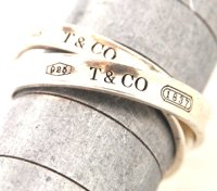 画像1: 【Tiffany & Co】ティファニー 1837 ナロー リング スターリングシルバーリング 4MMのサイズ直し