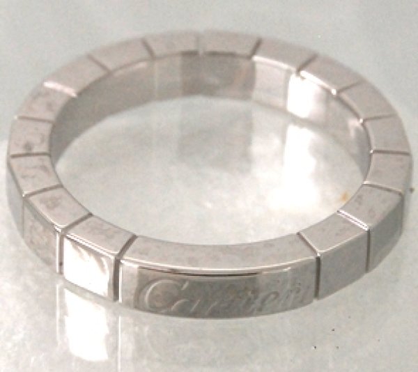 画像4: 【Cartier】カルティエ750ホワイトゴールドラニエールリングのサイズ直し (4)