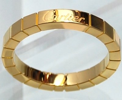 画像1: 【Cartier】カルティエ750ホワイトゴールドラニエールリングのサイズ直し