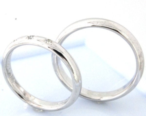 画像2: 【リフォーム・オーダー】お母さんのジュエリーを材料にマリッジリング（結婚指輪） (2)