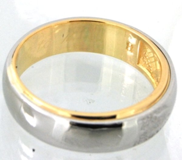 画像4: 【Burberry】Pt900/K18コンビのバーバリーのマリッジリングのサイズ直し (4)