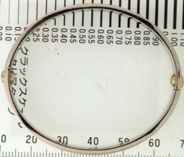 画像2: 【Cartier】カルティエラブブレス・ホワイトゴールドのネジ（ビス）1本制作加工取り付け調整 (2)