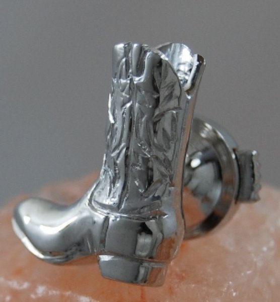 画像3: SV925(シルバー)ウエスタンブーツタイニーピンオーダー加工例 (3)