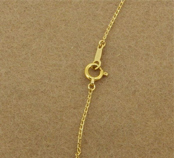 画像10: K18アメジストカットネックレス (10)