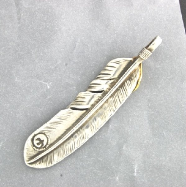 画像3: 【goro's】ゴローズ 金ハートフェザーネックレストップをリングにカスタマイズ (3)