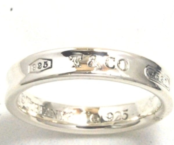 画像7: 【Tiffany & Co】ティファニー 1837 ナロー リング スターリングシルバーリング 4MMのサイズ直し (7)