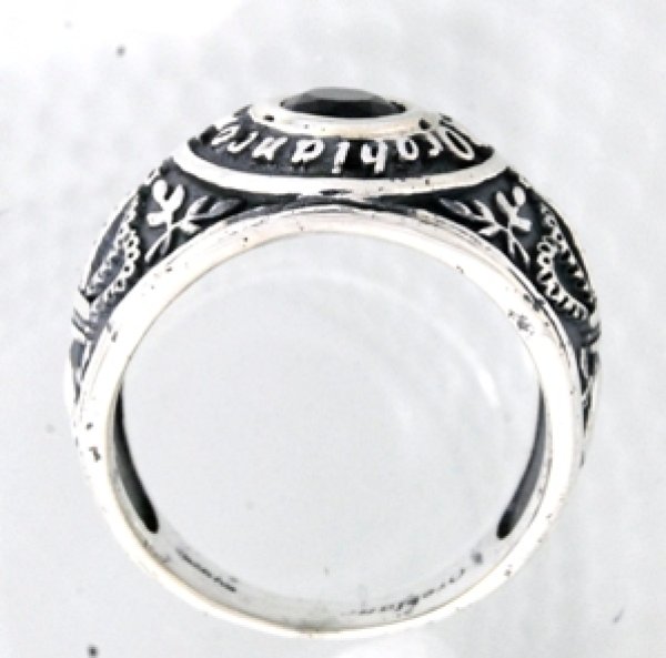 画像8: 【Orobianco】オロビアンコ SV925オニキス入りリングの変形直し例 (8)