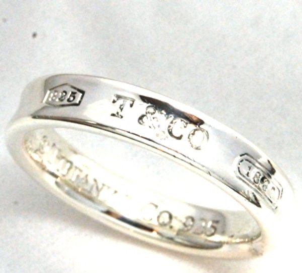 画像9: 【Tiffany & Co】ティファニー 1837 ナロー リング スターリングシルバーリング 4MMのサイズ直し (9)