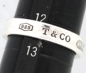 画像1: 【Tiffany & Co】ティファニー 1837 ナロー リング スターリングシルバーリング 4MMのサイズ直し (1)