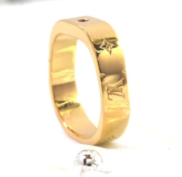 画像8: 【Louis Vuitton】ルイヴィトン リング・ナノグラムのサイズ直し (8)