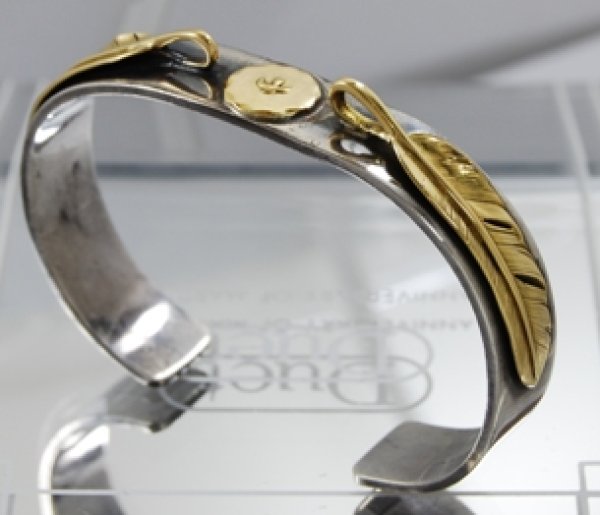 画像3: 【goro's】ゴローズK18フェザー付きバングル修理例 (3)