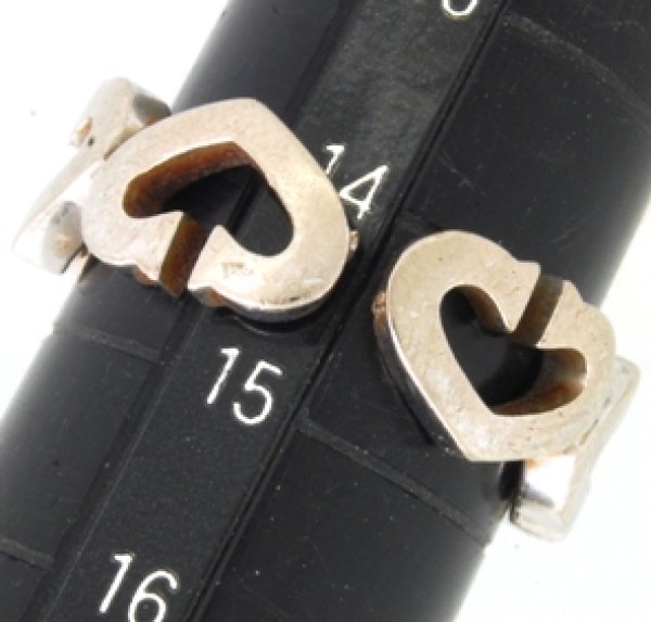 画像3: 【Cartier】カルティエ750ホワイトゴールド、ハート&シンボル リングの修理、新品仕上げしました (3)