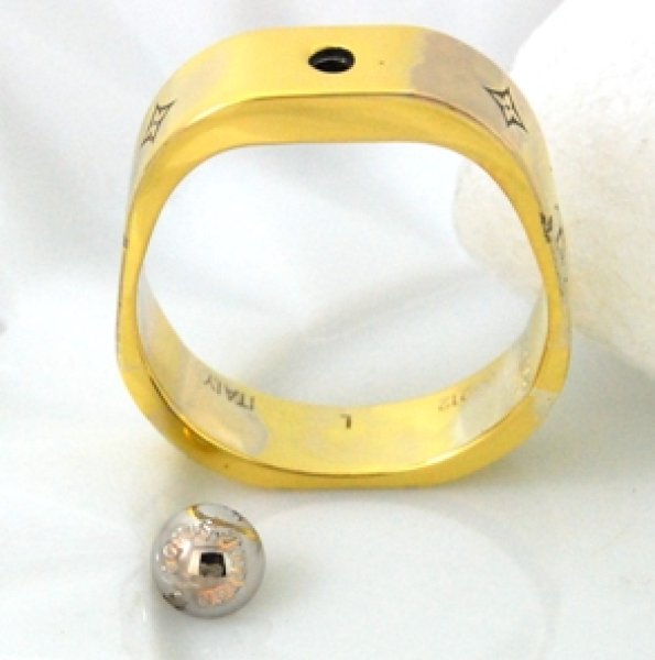 画像6: 【Louis Vuitton】ルイヴィトン リング・ナノグラムのサイズ直し (6)