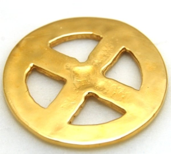 画像6: 【goro's】ゴローズ メディスンホイールを金メッキ仕上げ (6)