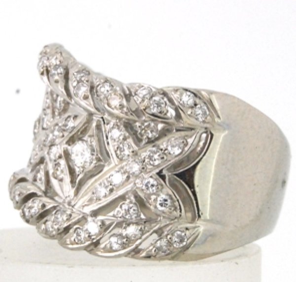 画像3: Pt900ダイヤモンドファッションリング(指輪)のサイズ直し (3)