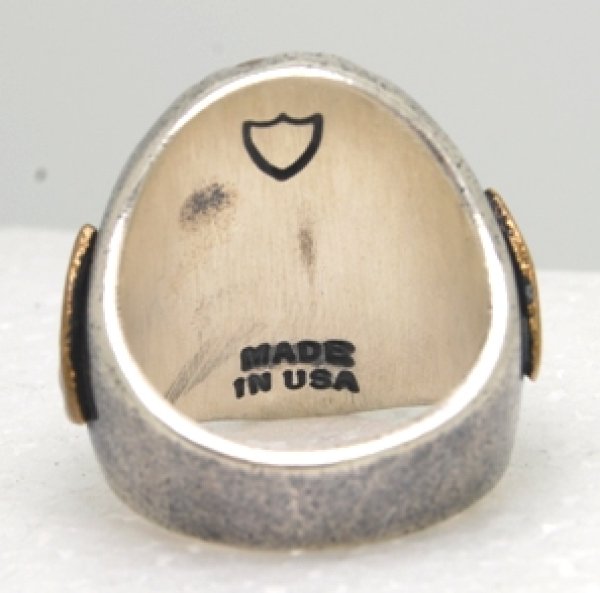 画像3: シルバー&真鍮のリングのサイズ直し例 (3)