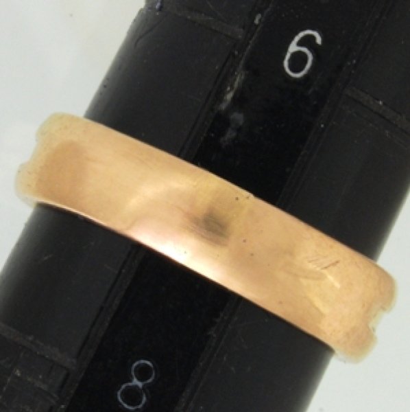 画像5: K18ダイヤ入りピンクゴールドリングのサイズ直し (5)