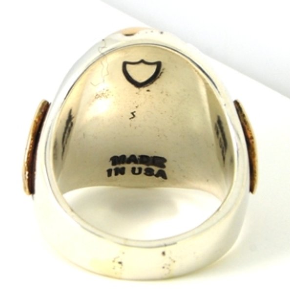 画像7: シルバー&真鍮のリングのサイズ直し例 (7)