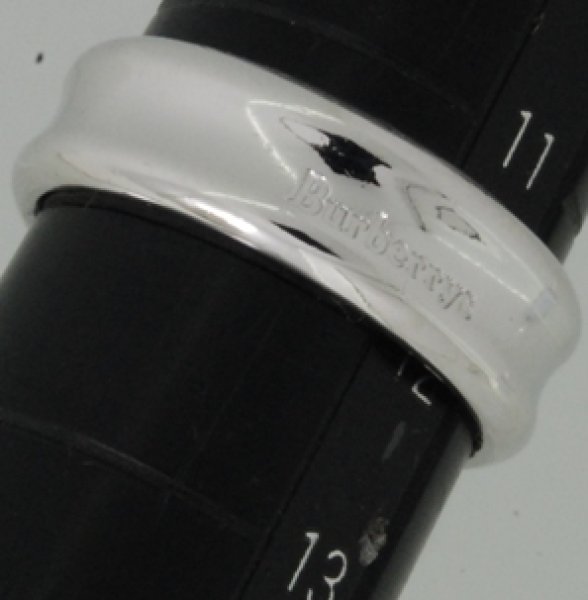 画像6: 18WG(ホワイトゴールド)バーバリーリングのサイズ直し (6)