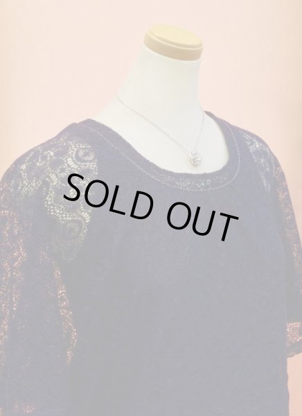 画像5: バラペンダントネックレスK18ホワイトゴールド (5)