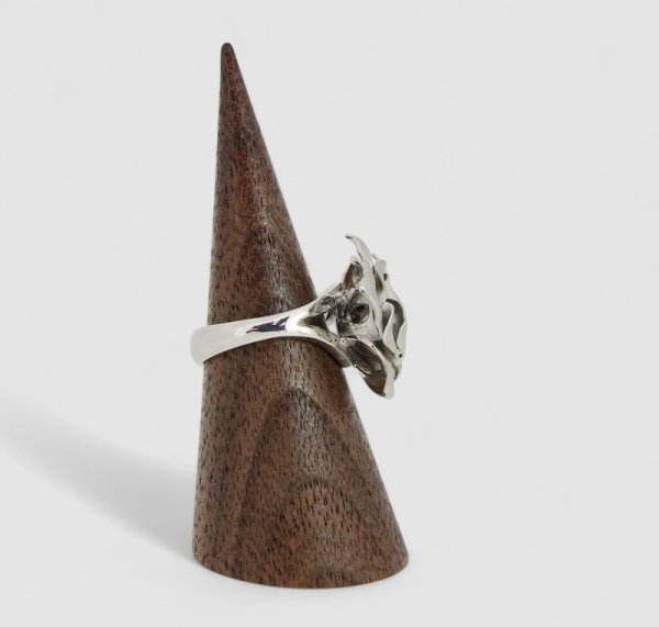 画像6: SV925/ルビー ローズリング (6)