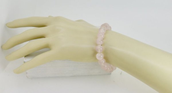 画像7: ローズクォーツブレスレット (7)