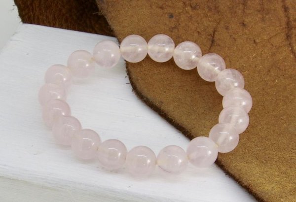 画像5: ローズクォーツブレスレット (5)