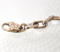 画像2: 【修理例】Cartier(カルティエ)K18WGメダルチャームダイヤ入りの金具修理・バネ交換