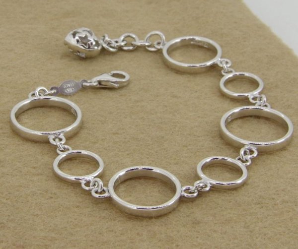 画像13: 【50%OFF】SV925ブレスレット チャーム付き (13)