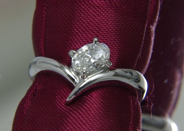 画像6: 【リフォーム・オーダー制作例】プラチナ・ダイヤモンドリング (6)